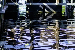water reflection